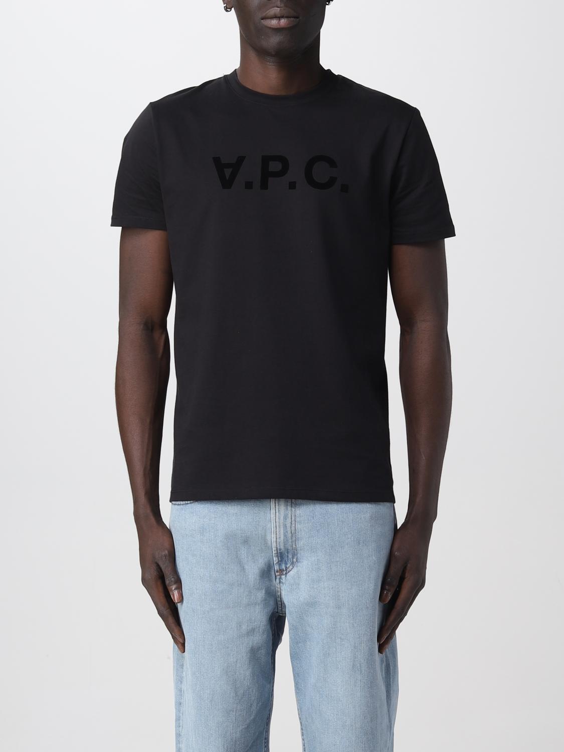 Apc T-shirt A.p.c. Men Color Black In Black