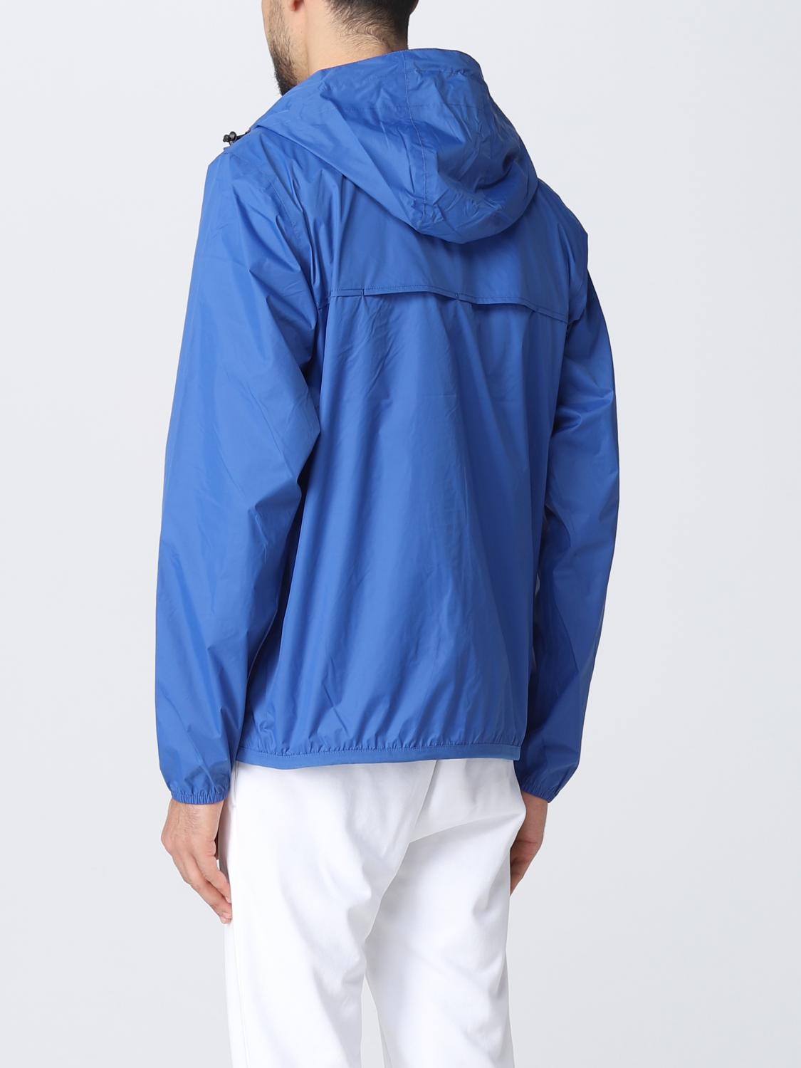 KWAY jacket for man Royal Blue KWay jacket K004BD0 online on