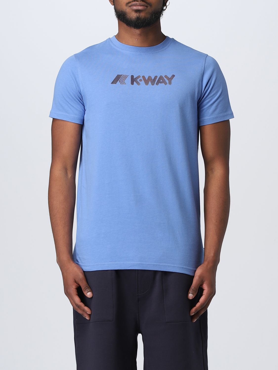 K-way T-shirt  Herren Farbe Blau In Blue