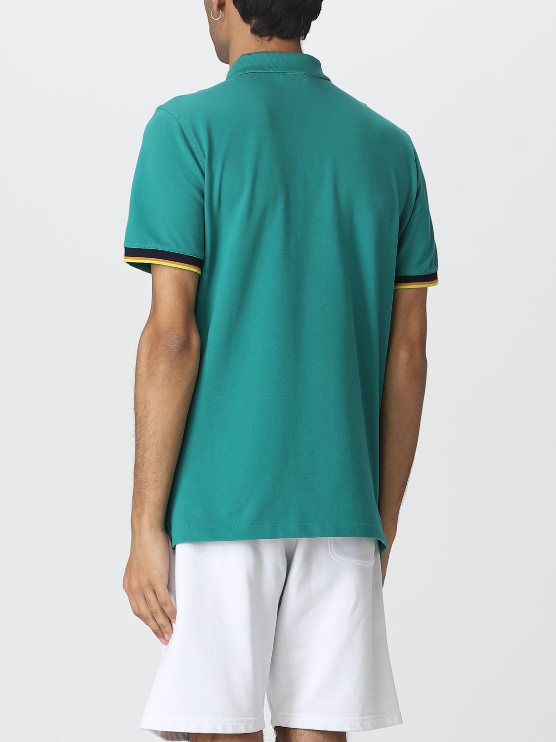 K-WAY: polo shirt for man - Green | K-Way polo shirt K7121IW online on ...