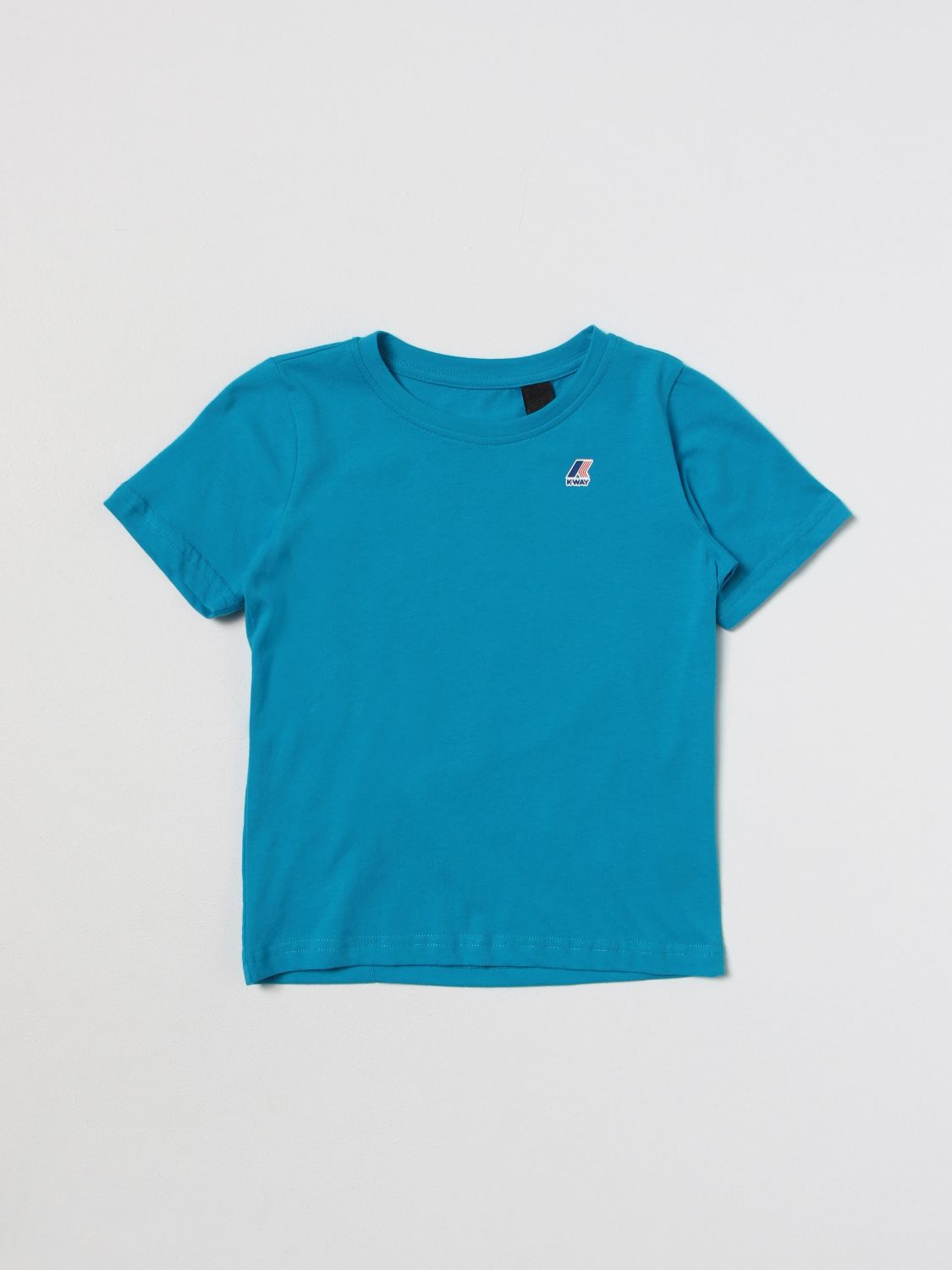 K-way T-shirt  Kids Colour Turquoise