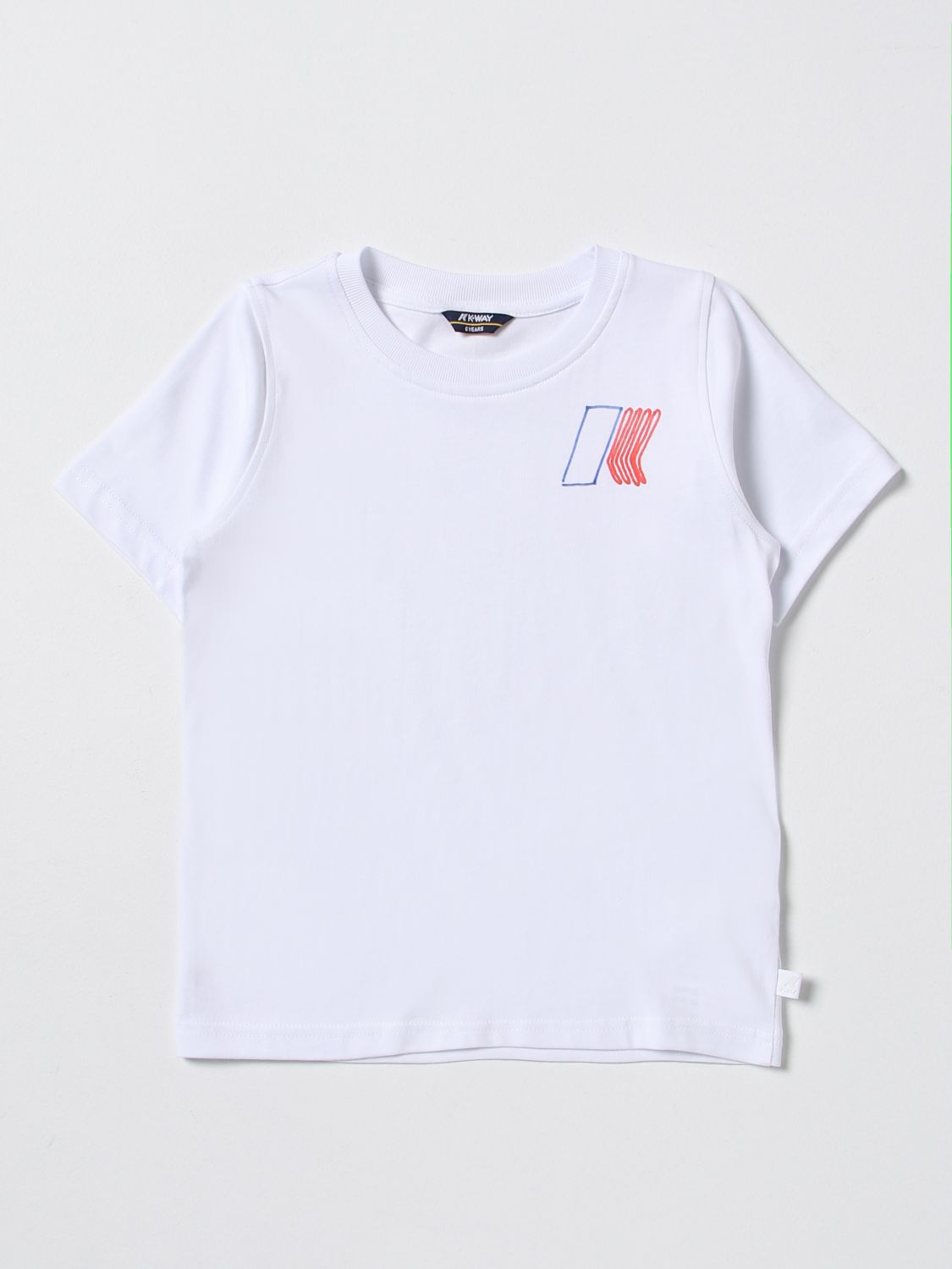 K-way T-shirt  Kids Color White