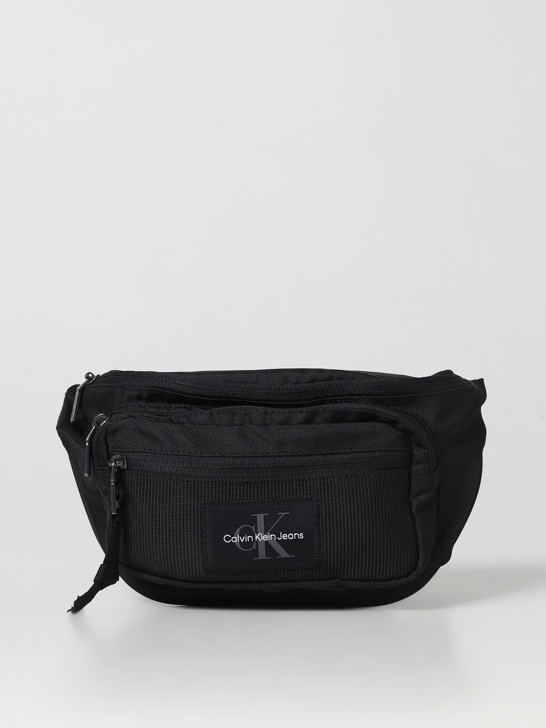 CALVIN KLEIN JEANS: belt bag for man - Black | Calvin Klein Jeans belt bag  K50K510090 online on 