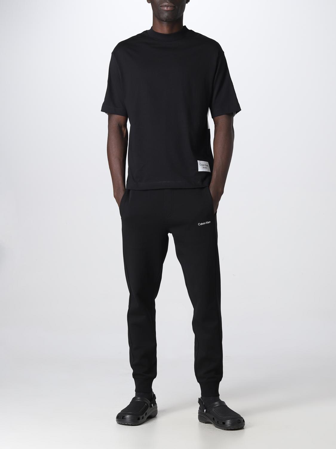 CALVIN KLEIN JEANS tshirt for man Black Calvin Klein Jeans tshirt J30J322508 online on