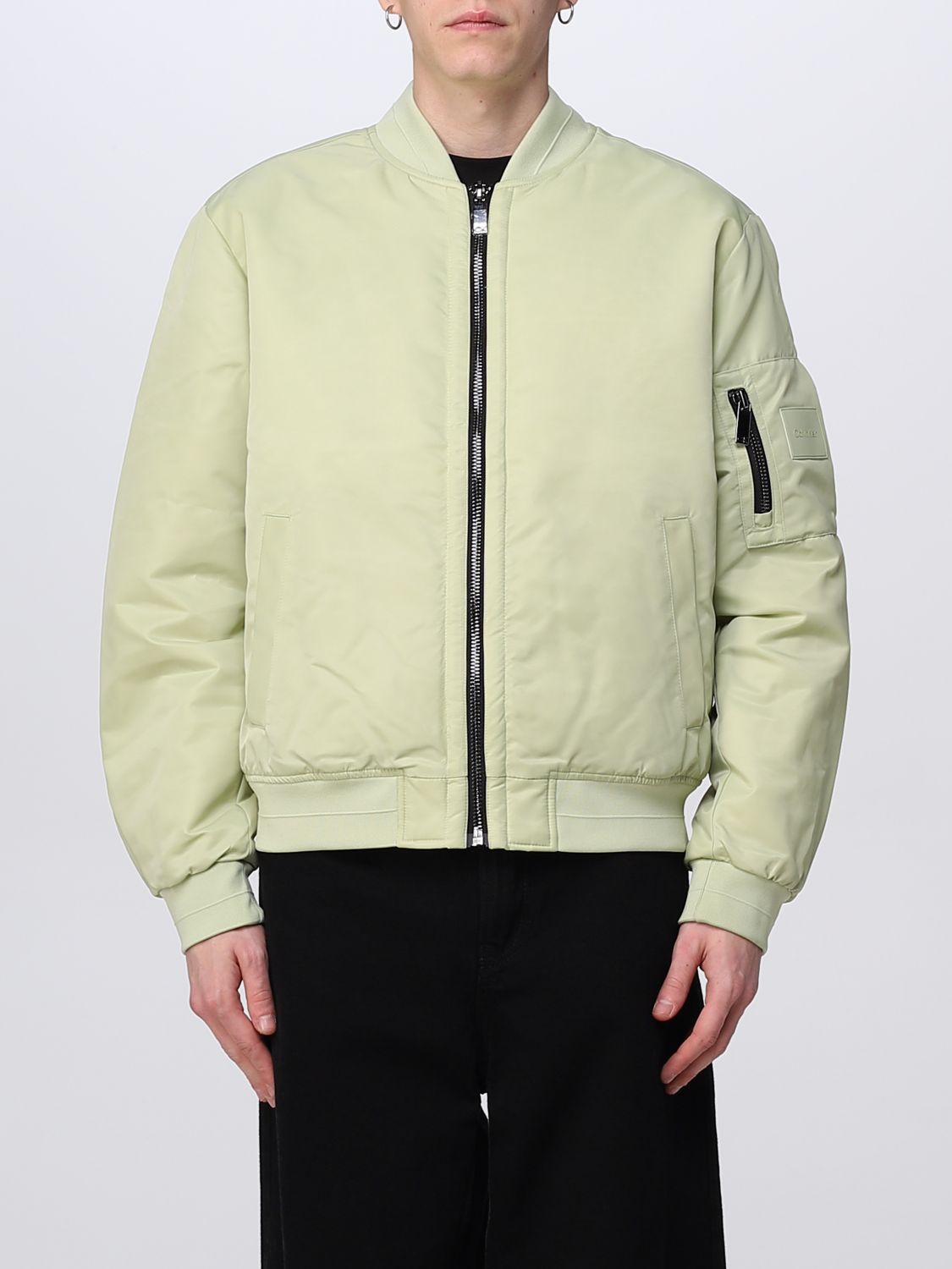 CALVIN KLEIN: jacket for man - Green | Calvin Klein jacket K10K109907 ...