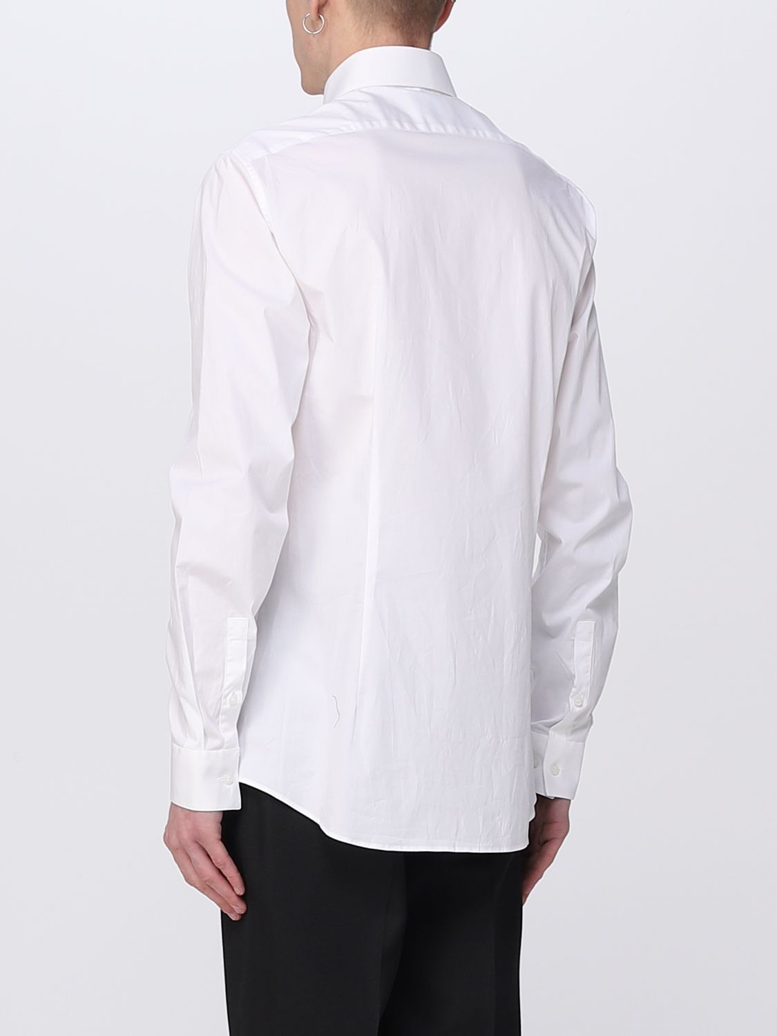 CALVIN KLEIN: shirt for man - White | Calvin Klein shirt K10K108229 ...