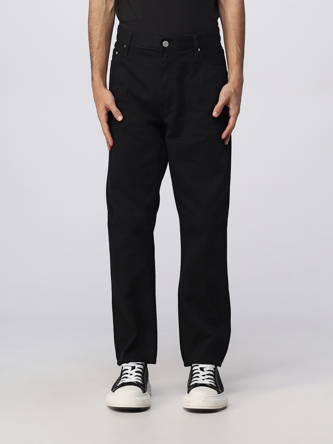 TOMMY JEANS: jeans for man - Black | Tommy Jeans jeans DM0DM16139 ...