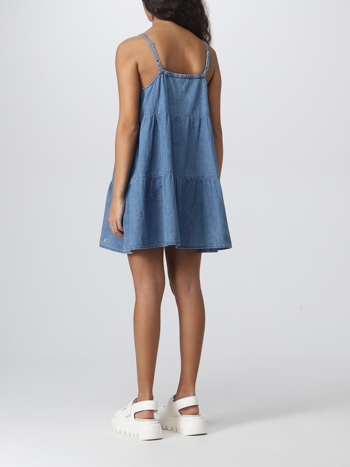 TOMMY JEANS dress for woman Denim Tommy Jeans dress DW0DW15185