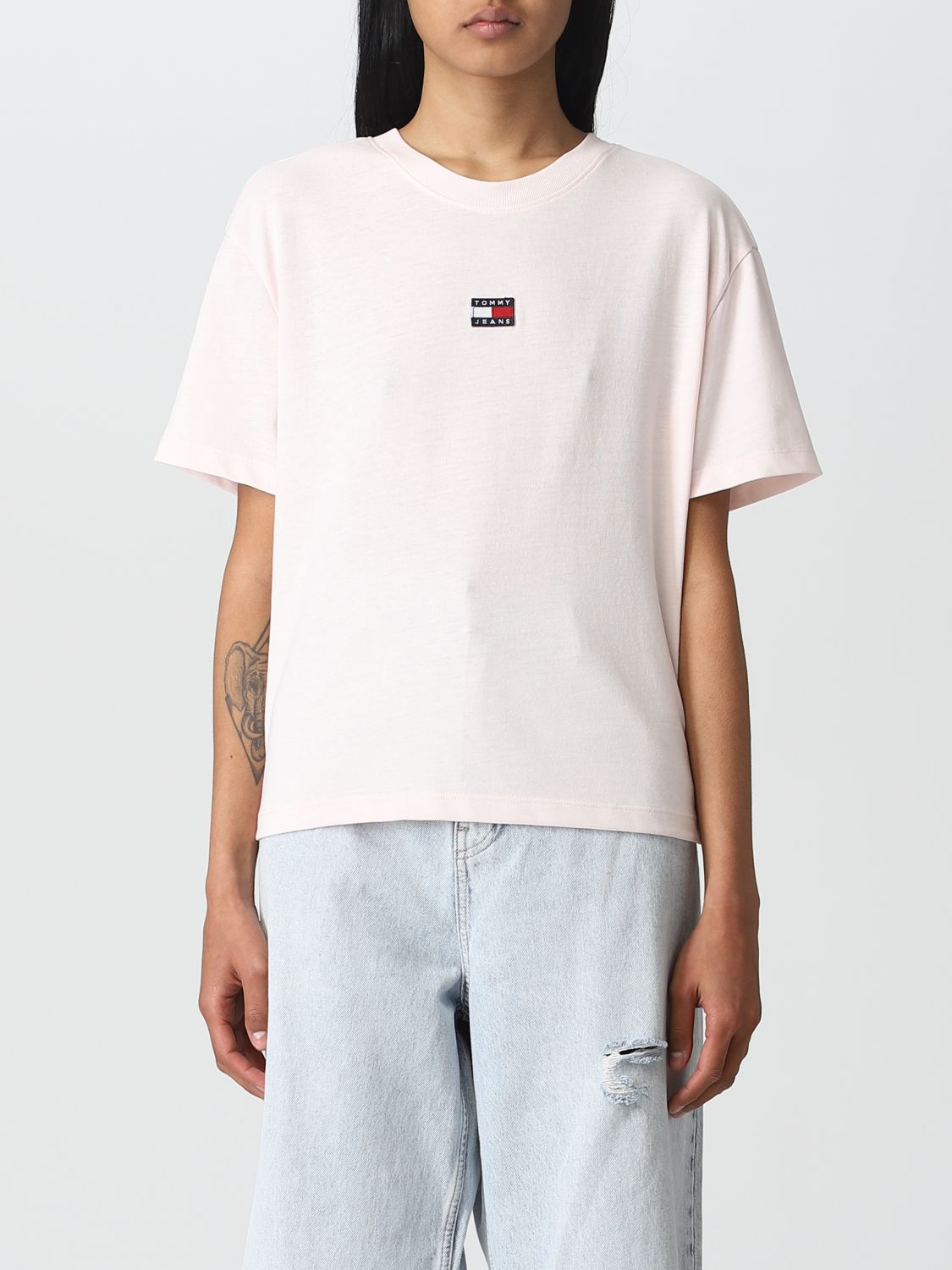 Tommy Jeans T-shirt  Woman Color Pink
