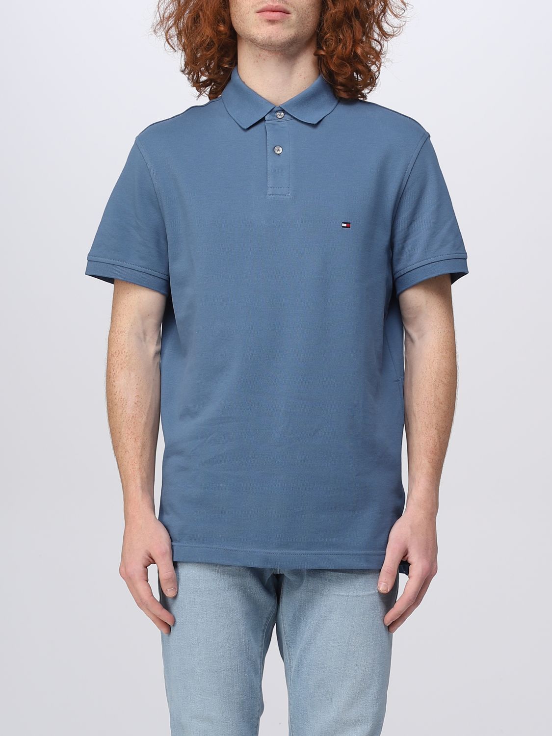 Tommy Hilfiger Polo Shirt  Men Color Blue
