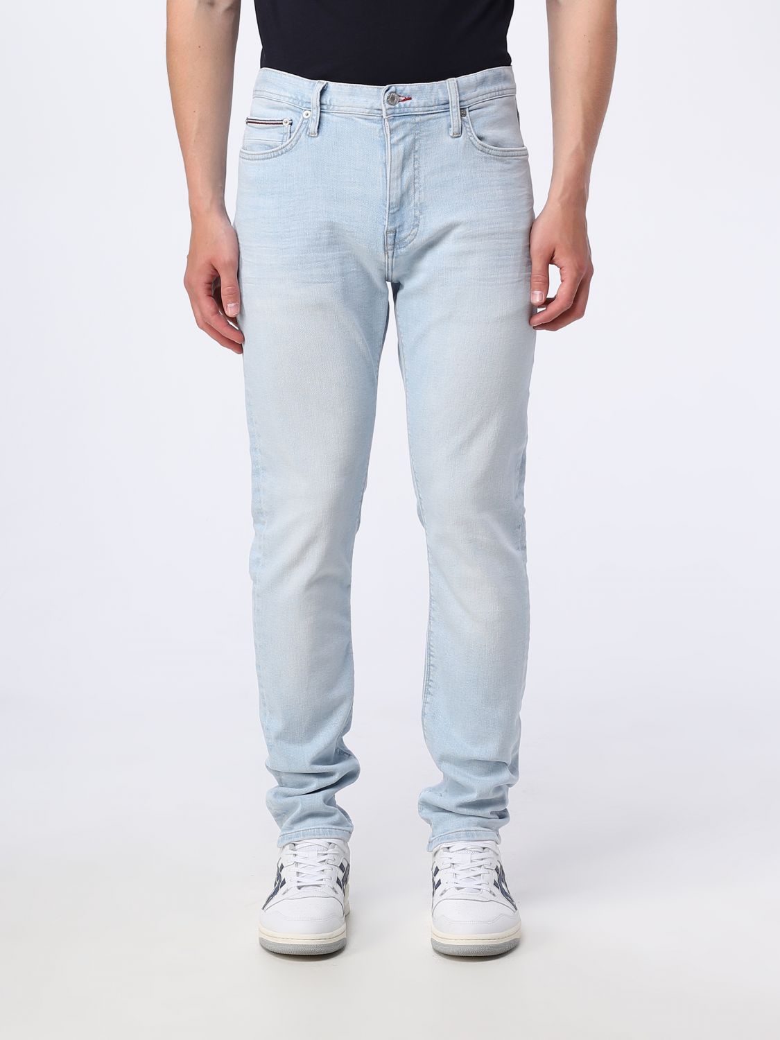 TOMMY HILFIGER: jeans for - Stone Washed | Tommy Hilfiger jeans MW0MW31099 online at GIGLIO.COM