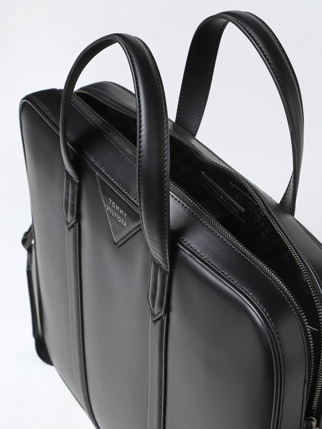 TOMMY HILFIGER: shoulder bag for men - Black | Tommy Hilfiger shoulder ...