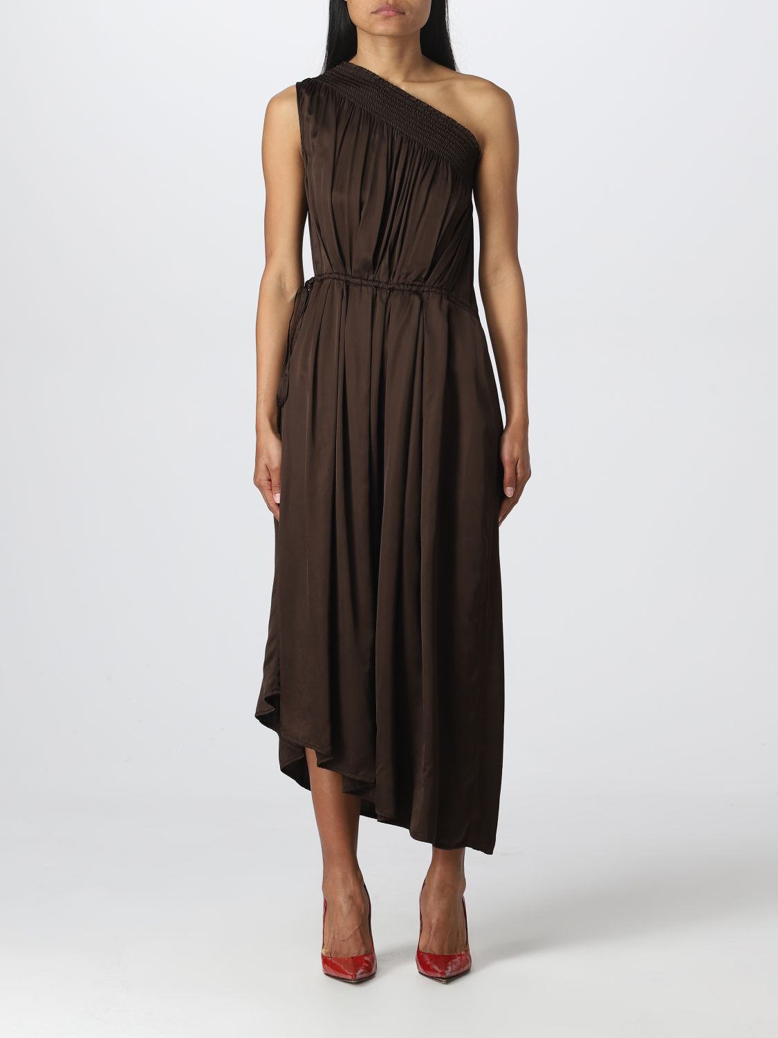N°21 Dress N° 21 Woman Colour Brown