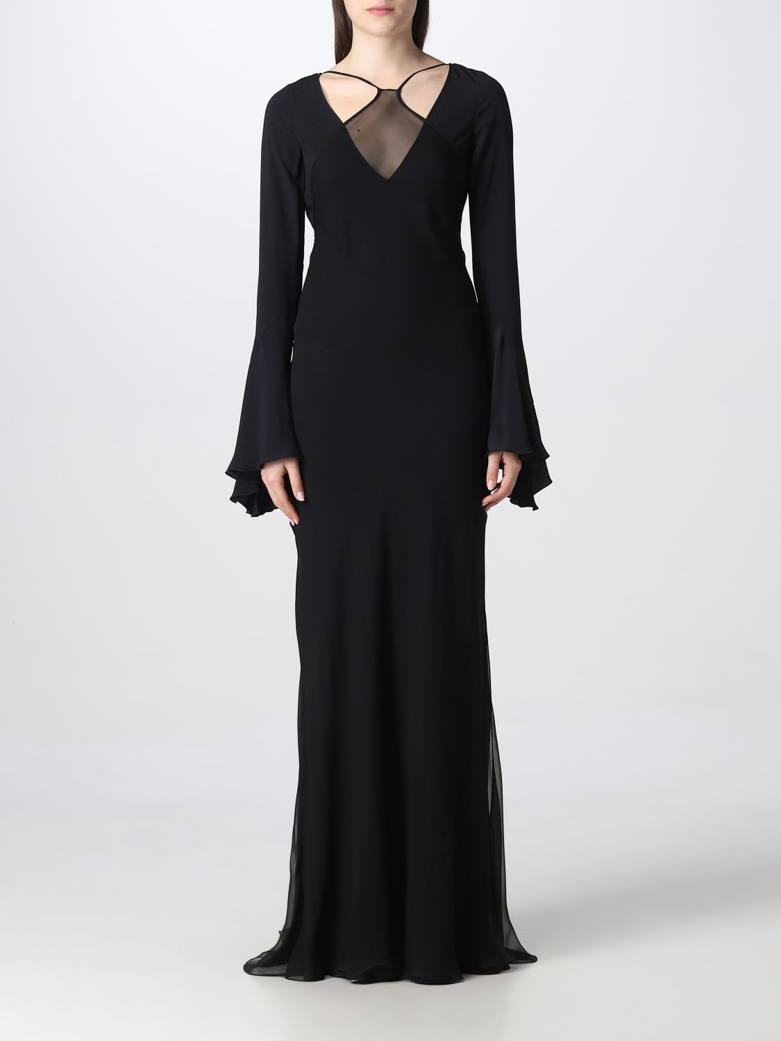 N°21 Dress N° 21 Woman Colour Black