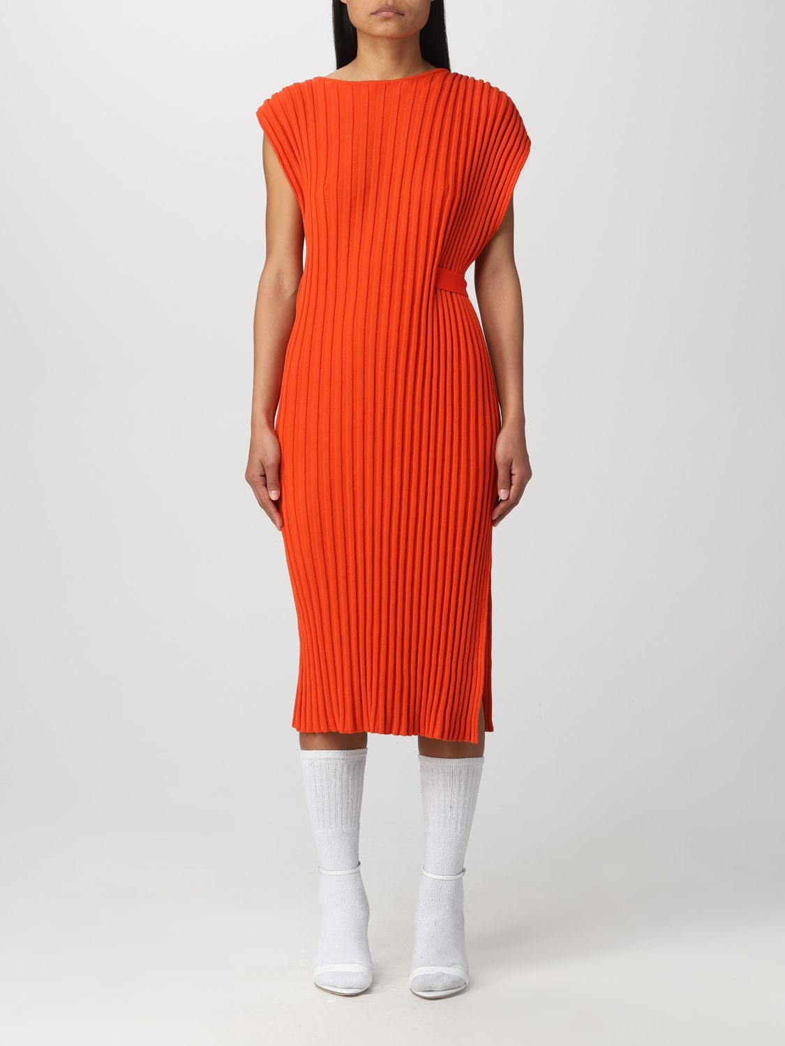 ICEBERG: dress for woman - Coral | Iceberg dress AH047604 online on ...