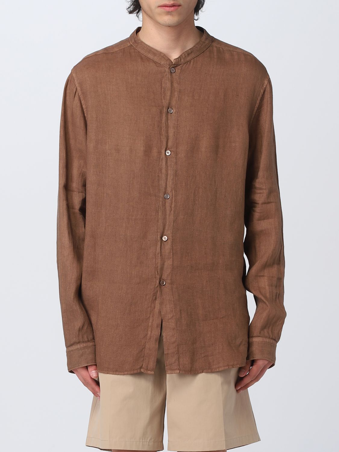 Paolo Pecora Shirt  Men Color Brown