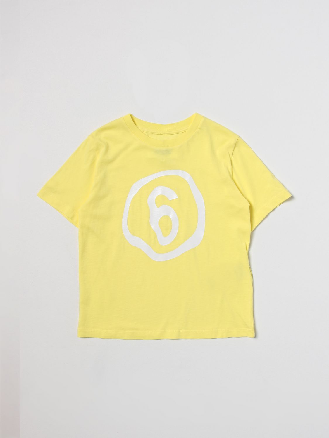 Mm6 Maison Margiela T-shirt  Kids In Yellow