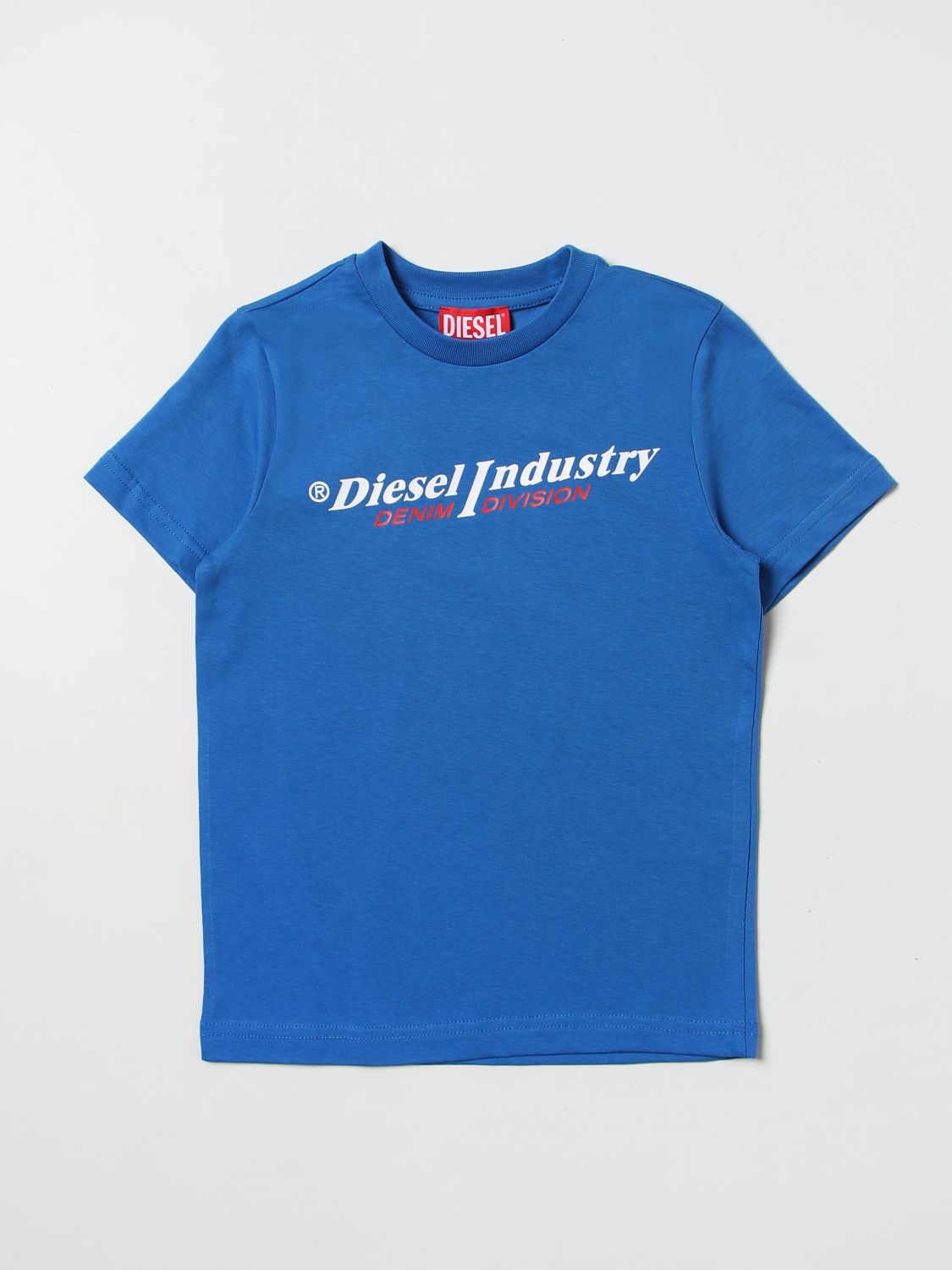 Diesel T-shirt  Kids In Gnawed Blue