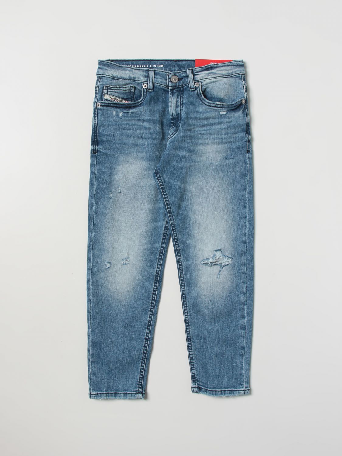 DIESEL: jeans boys - Denim | Diesel jeans J00981KXBHP online on GIGLIO.COM