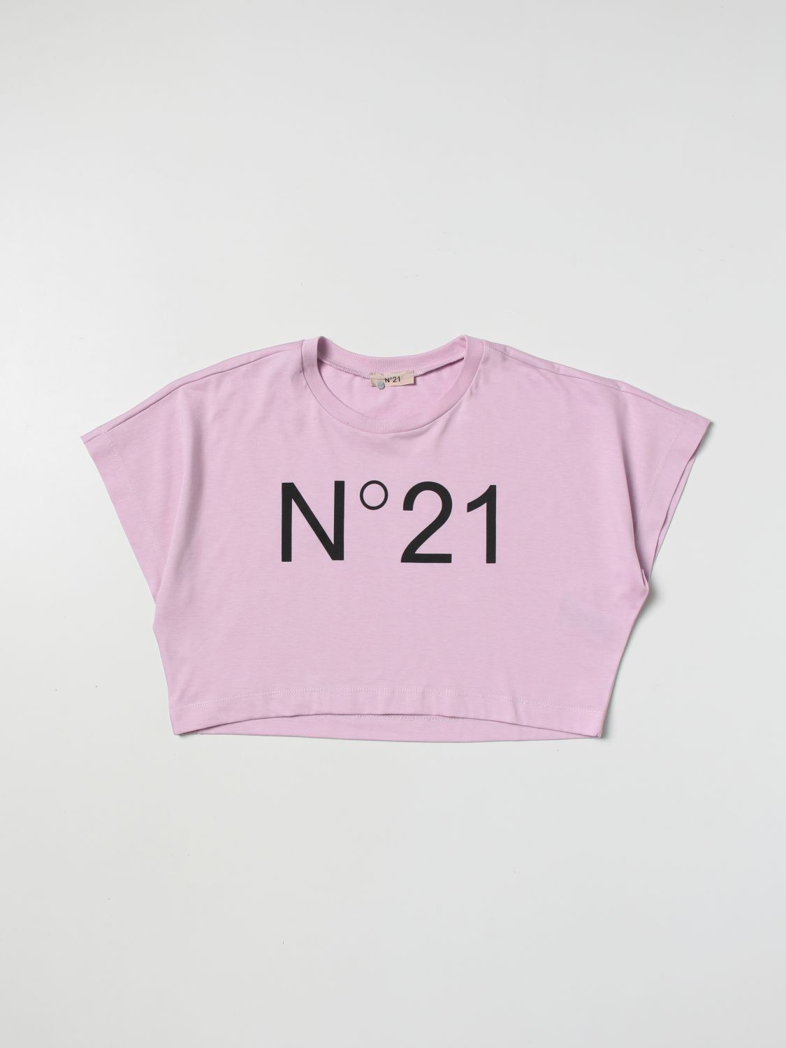 N°21 T-shirt N° 21 Kids Color Lilac