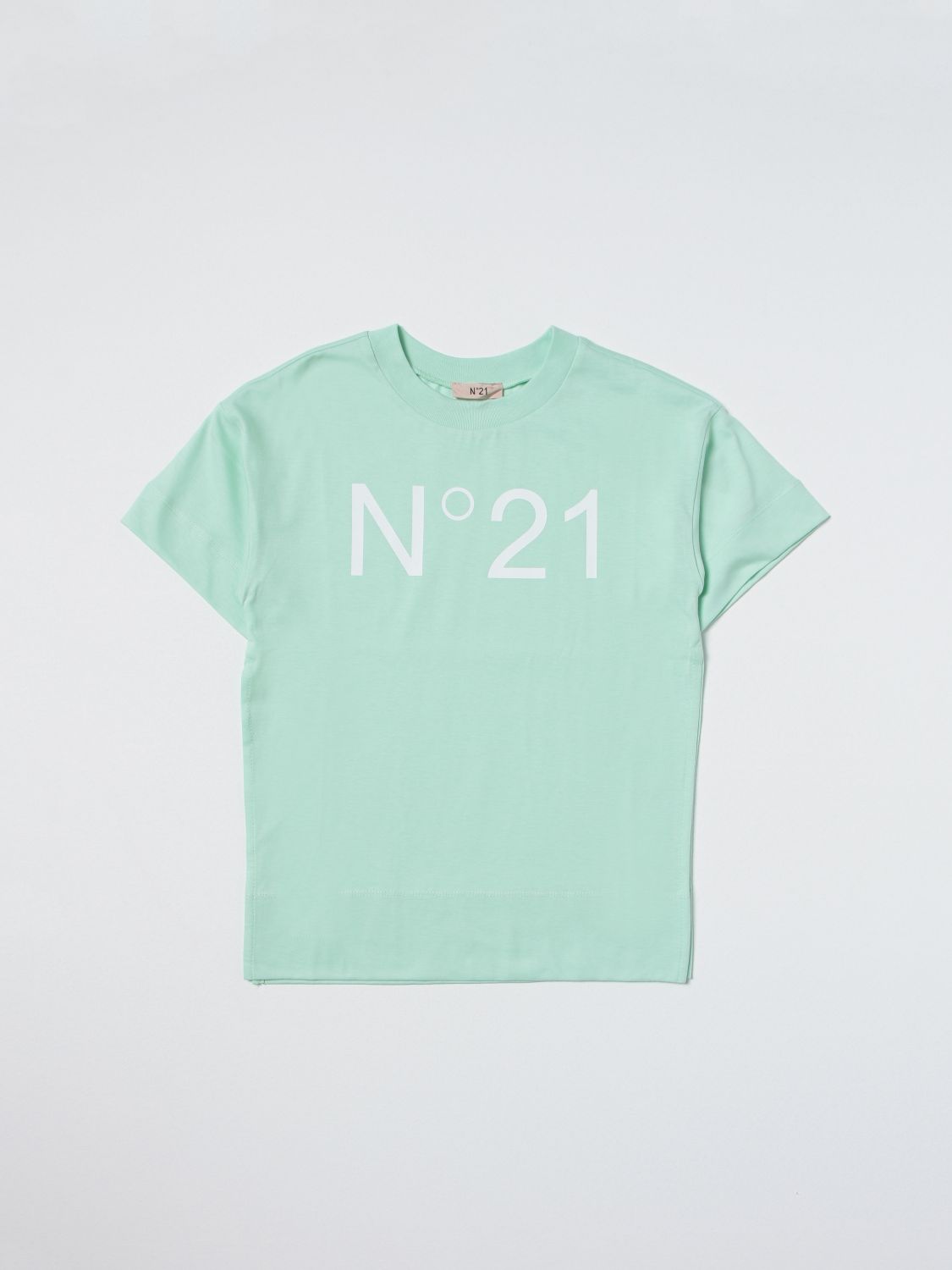 N°21 T-shirt N° 21 Kids Color Green