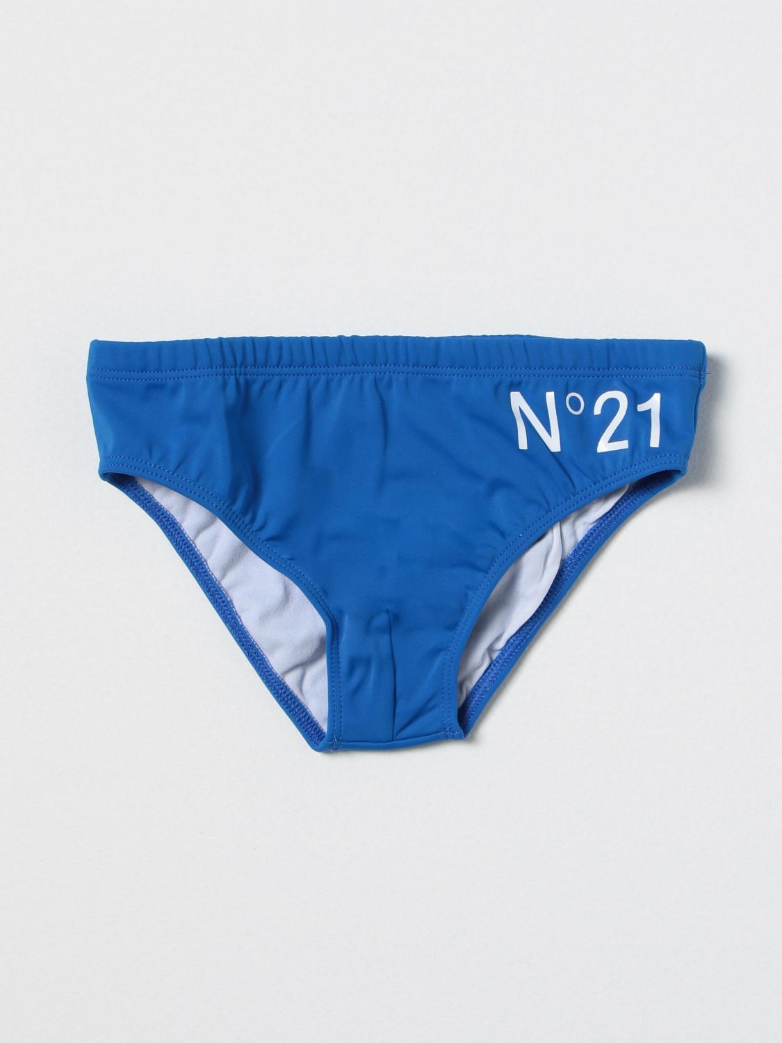 N°21 Swimsuit N° 21 Kids Color Gnawed Blue