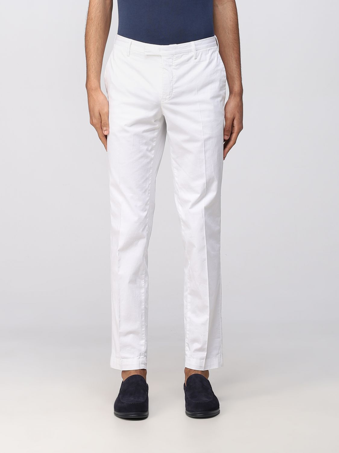 PT TORINO: pants for man - White | Pt Torino pants COKTZEZ00CL1RO05 ...