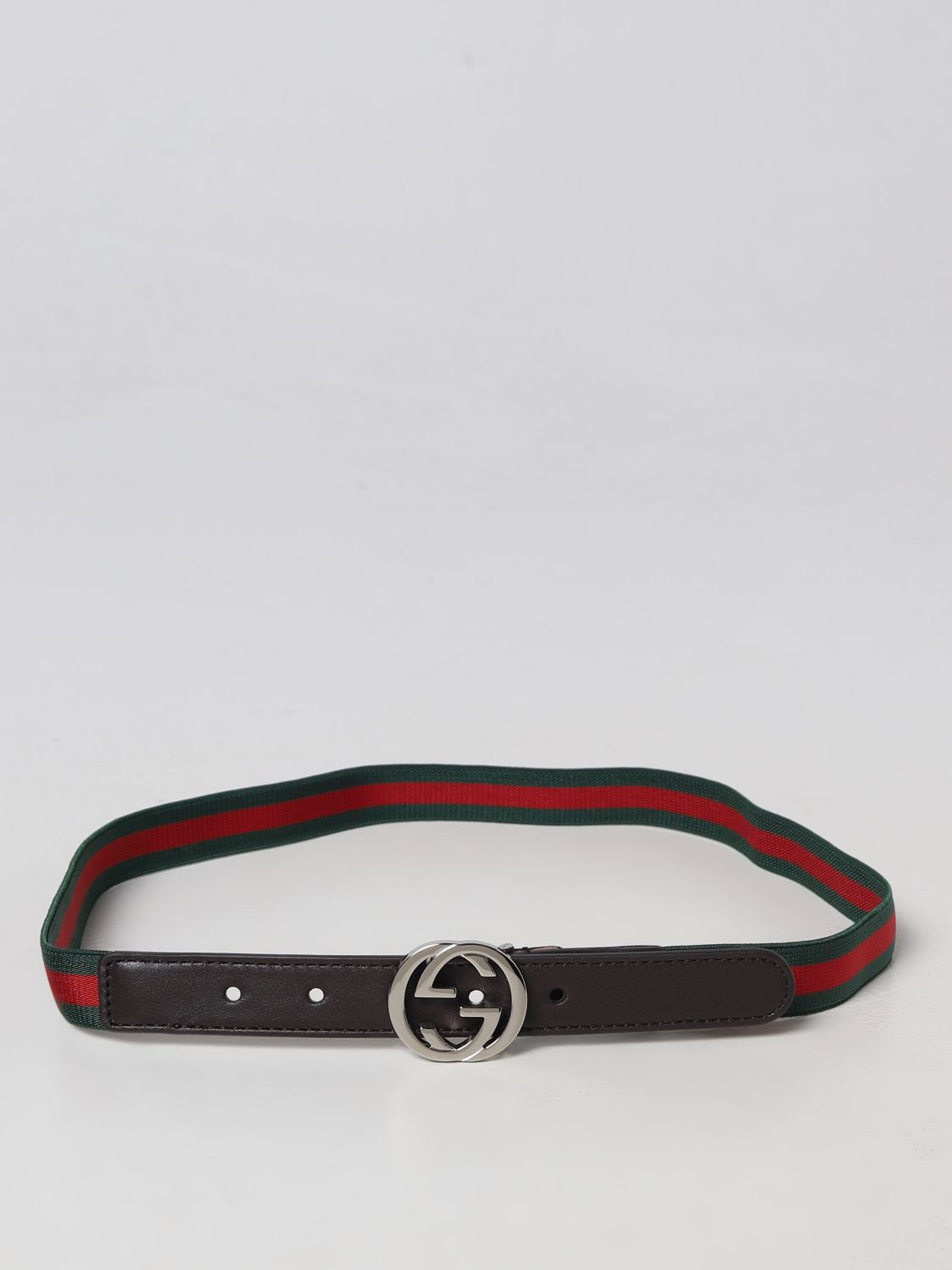 GUCCI: Cinturón niños, Verde | CinturÓN Gucci 258155HAEEJ en línea GIGLIO.COM