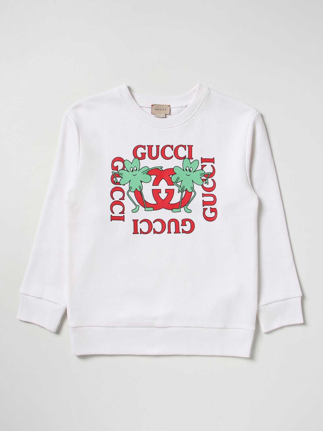 Egoïsme kaart een paar GUCCI: sweater for girls - Yellow Cream | Gucci sweater 580997XJE4I online  on GIGLIO.COM