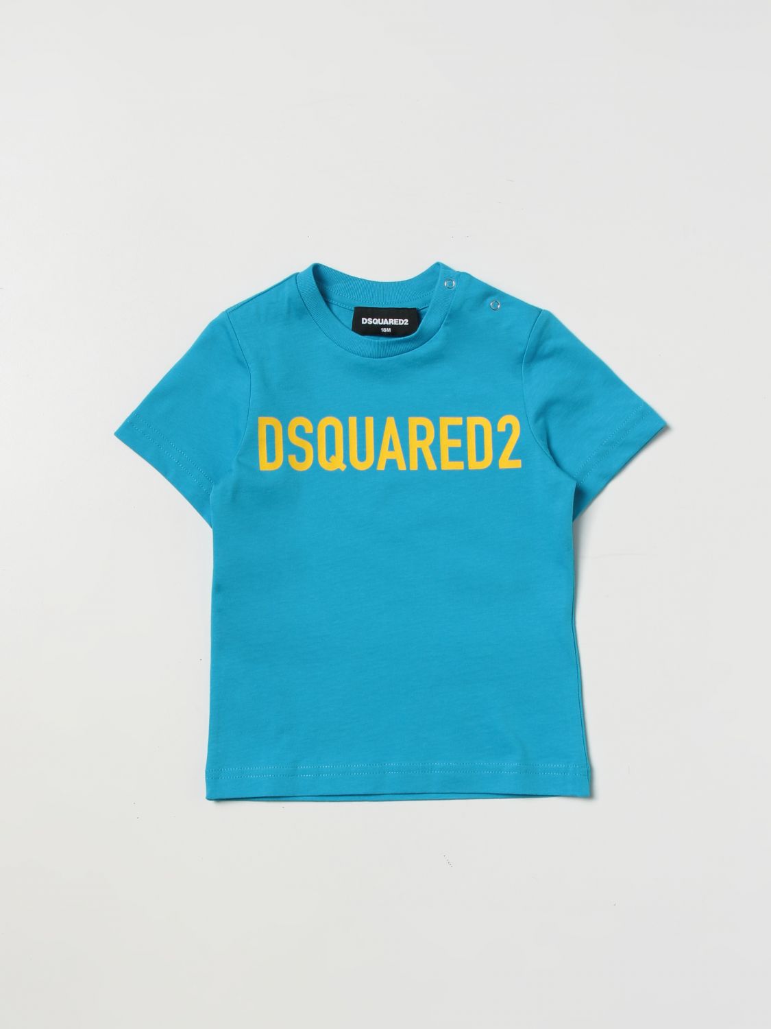Dsquared2 Junior Babies' T-shirt  Kids Color Turquoise