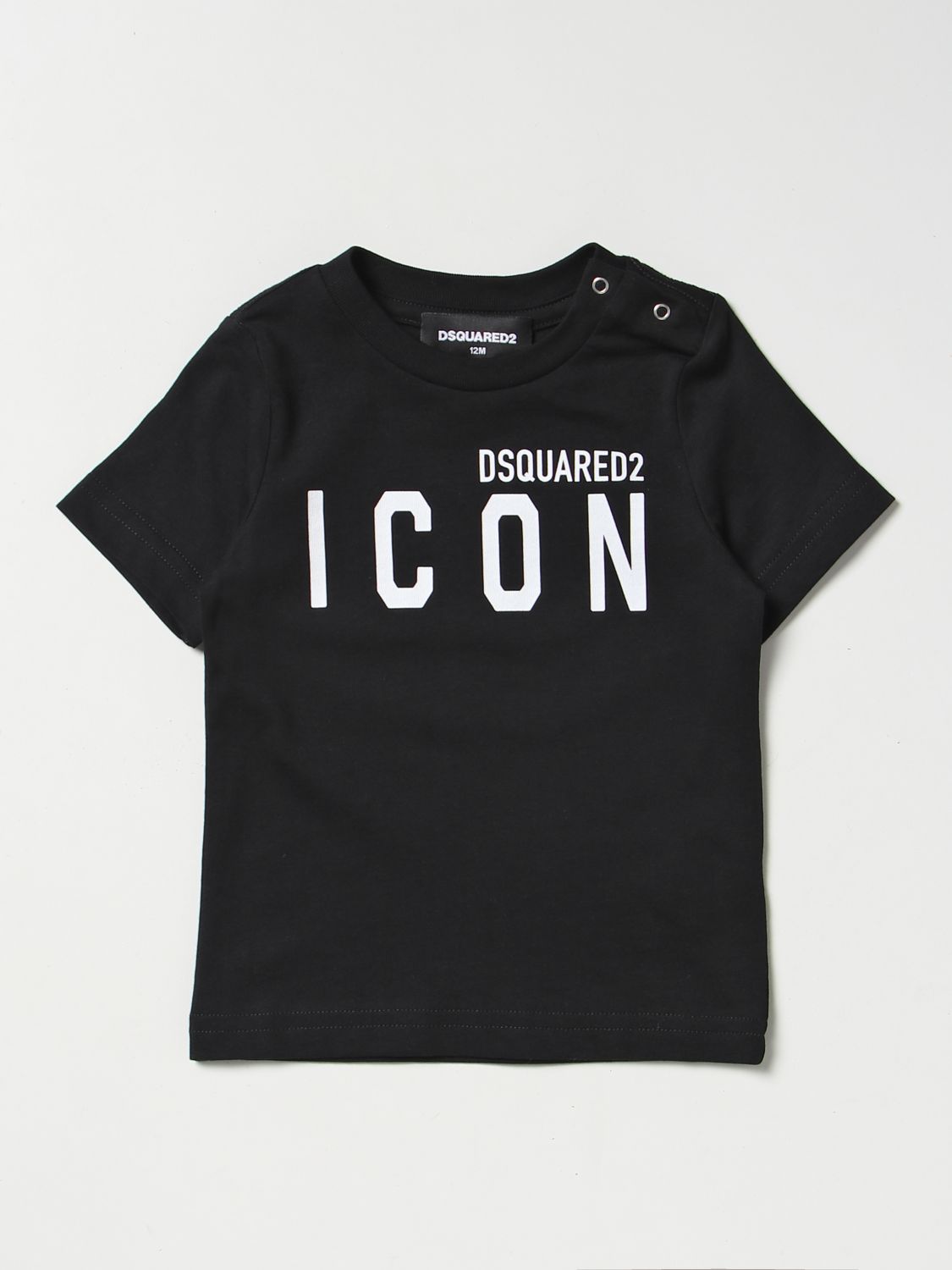 Dsquared2 Junior Babies' T-shirt  Kids Color Black