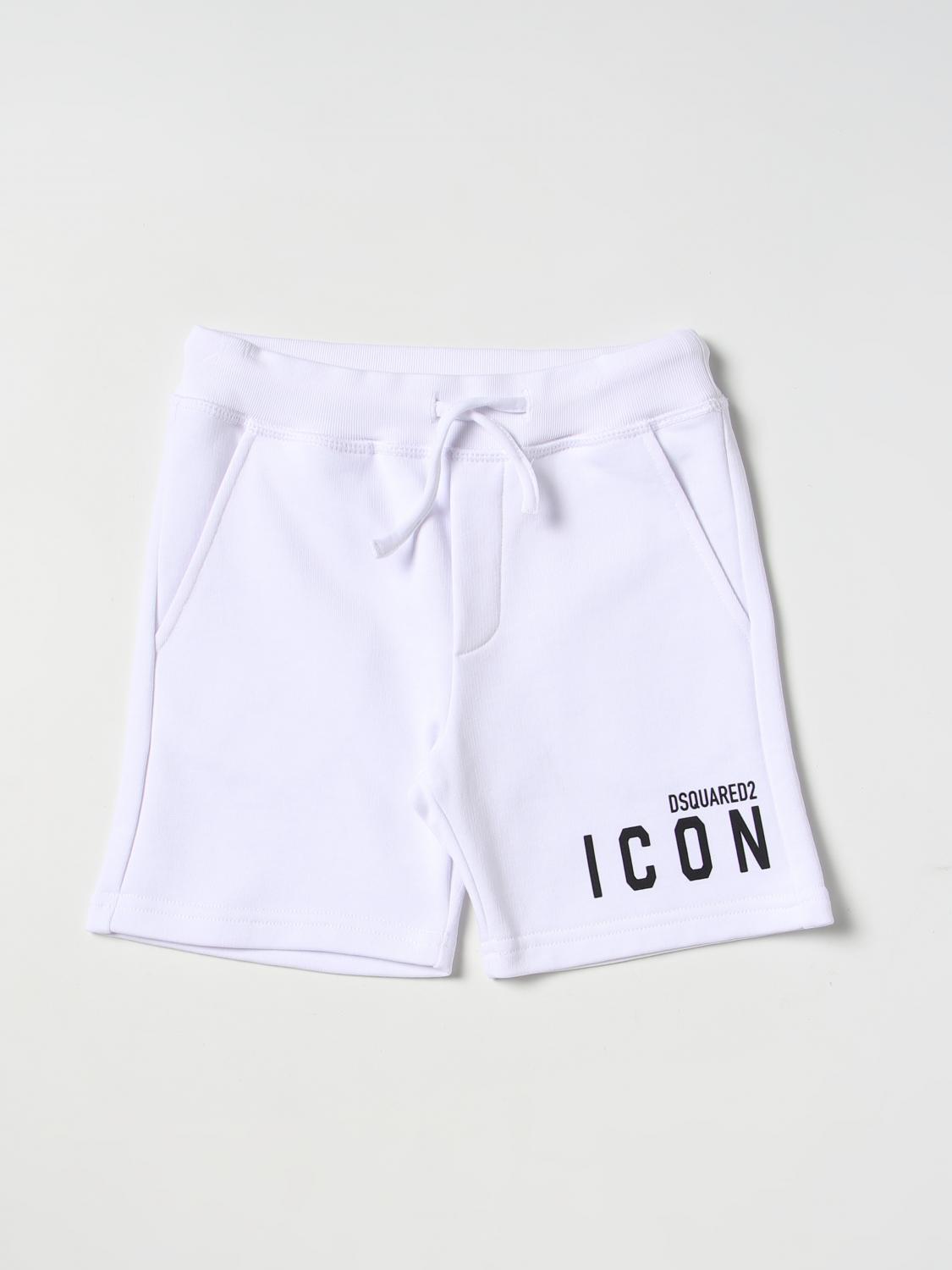 Dsquared2 Junior Shorts  Kids Color White