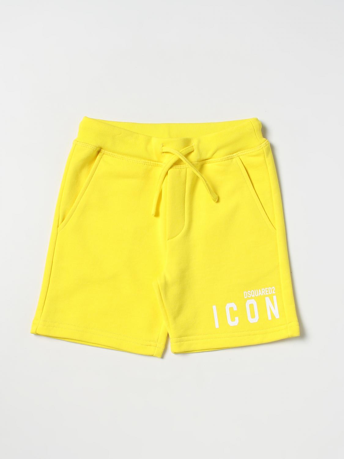 Dsquared2 Junior Shorts  Kids Color Yellow