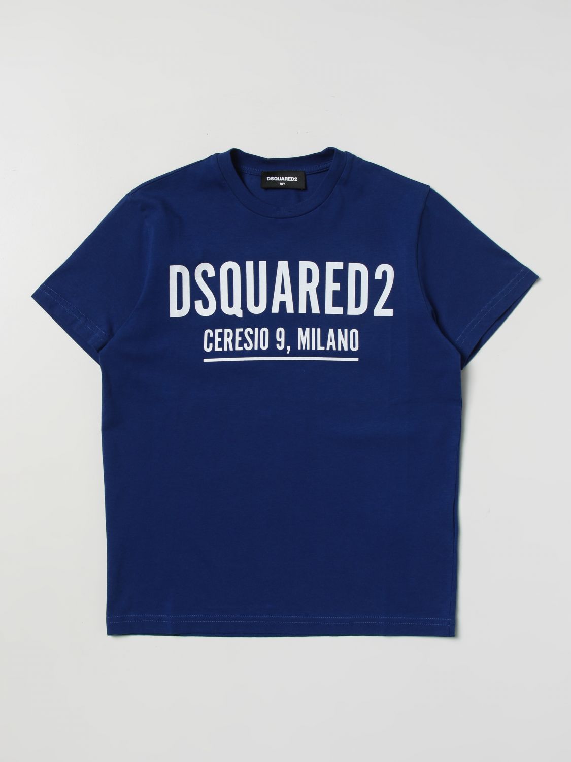 Dsquared2 Junior Kids' T-shirt  Kinder Farbe Hellblau In Gnawed Blue