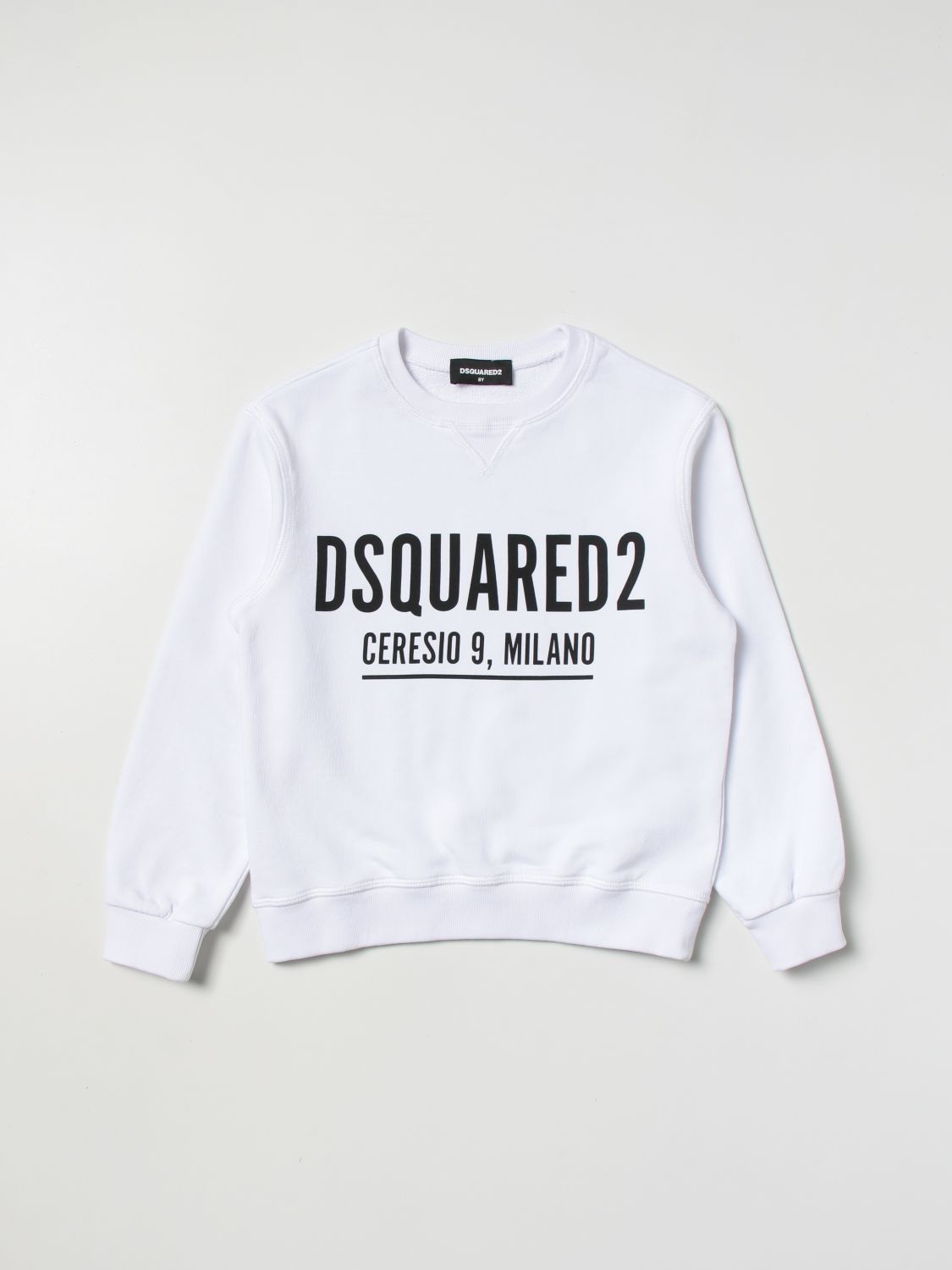 water krullen buurman DSQUARED2 JUNIOR: sweater for boys - White | Dsquared2 Junior sweater  DQ1094D002Y online on GIGLIO.COM