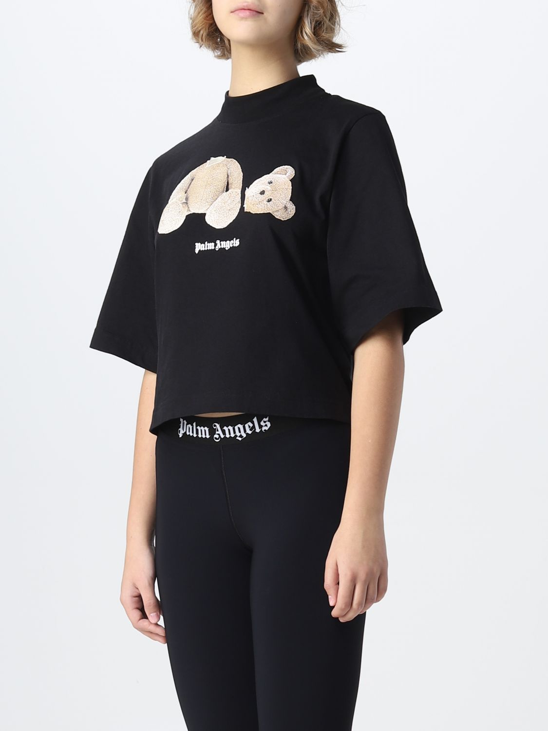 Palm Angels Teddy bear-print T-shirt - Farfetch