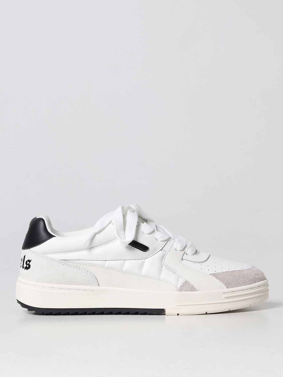 Shop Palm Angels Sneakers  Woman Color White