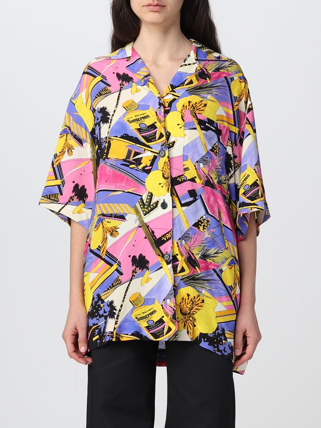 Palm Angels Shirt  Woman Color Multicolor