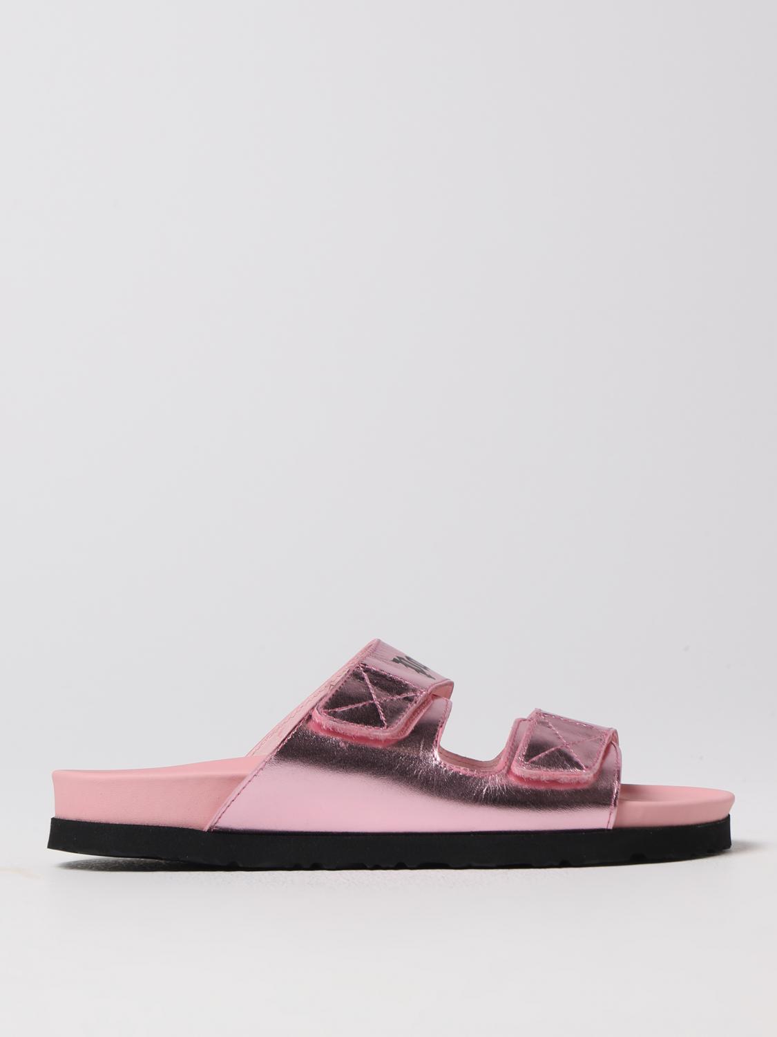 Flat Sandals PALM ANGELS Woman colour Pink