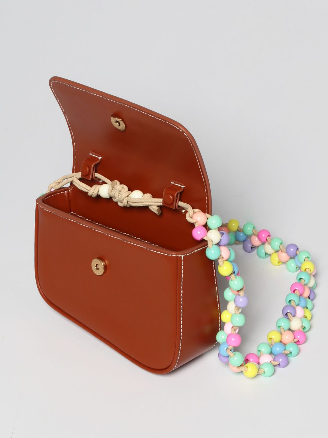 PALM ANGELS: mini bag for woman - Brown | Palm Angels mini bag ...