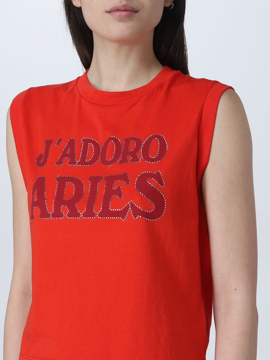Top Aries: Aries top for woman red 3