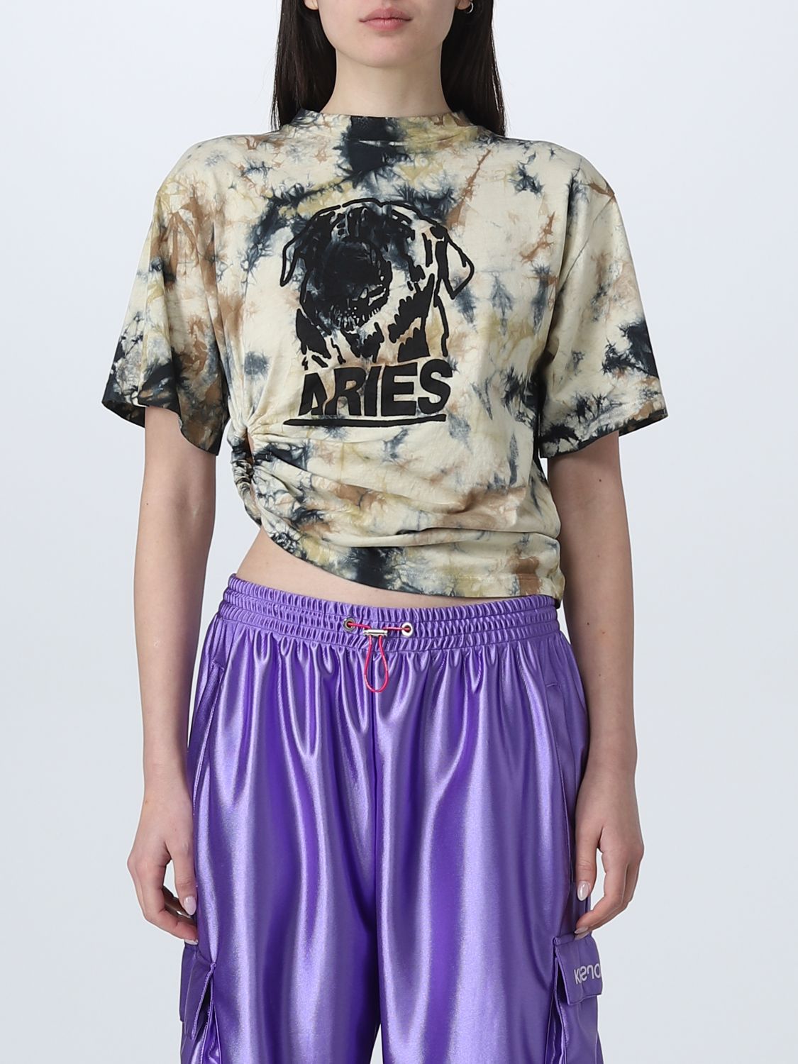 T-Shirt Aries: Aries Damen T-Shirt bunt 1