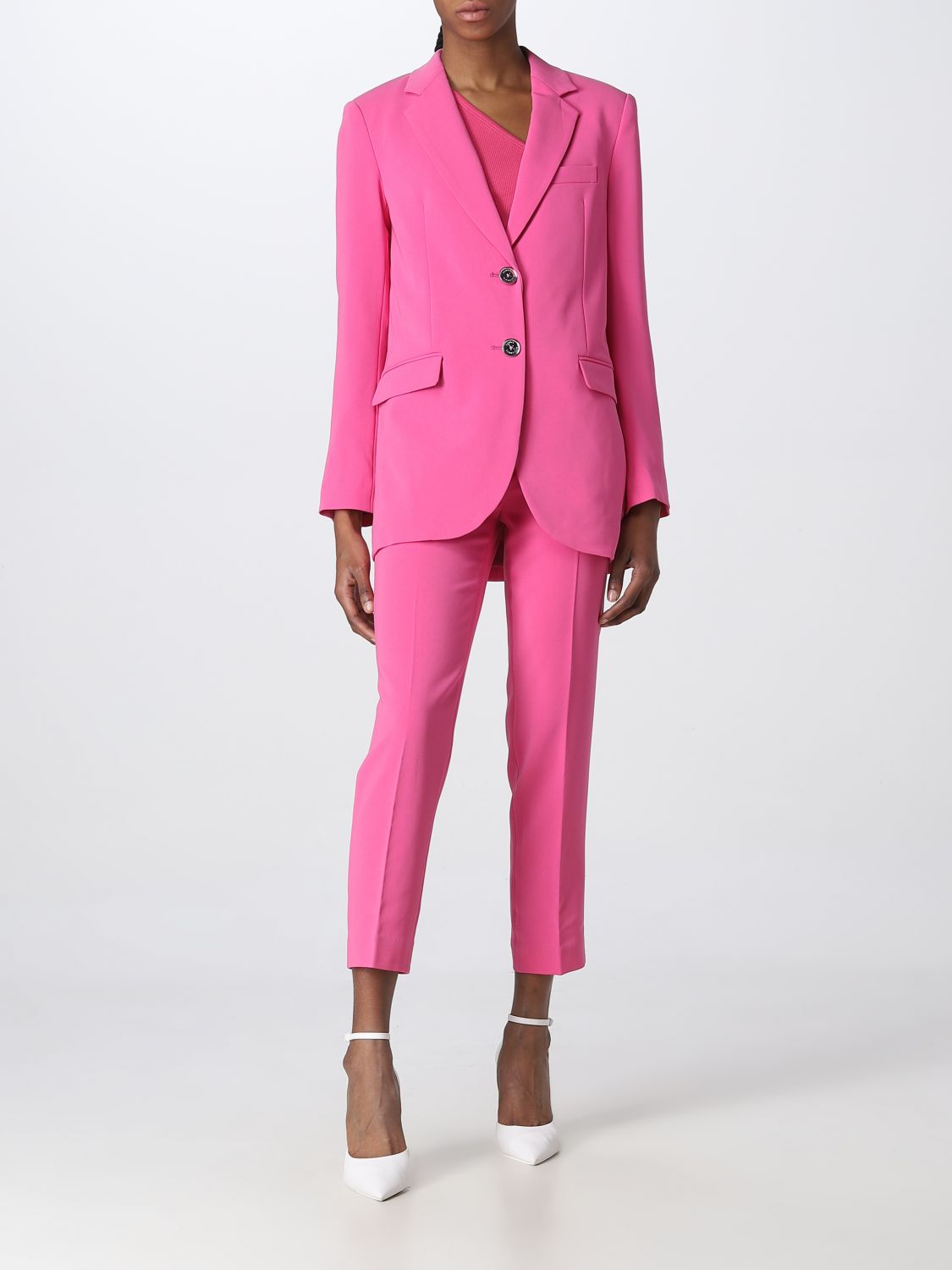 MICHAEL KORS: blazer for woman - Cherry | Michael Kors blazer ...