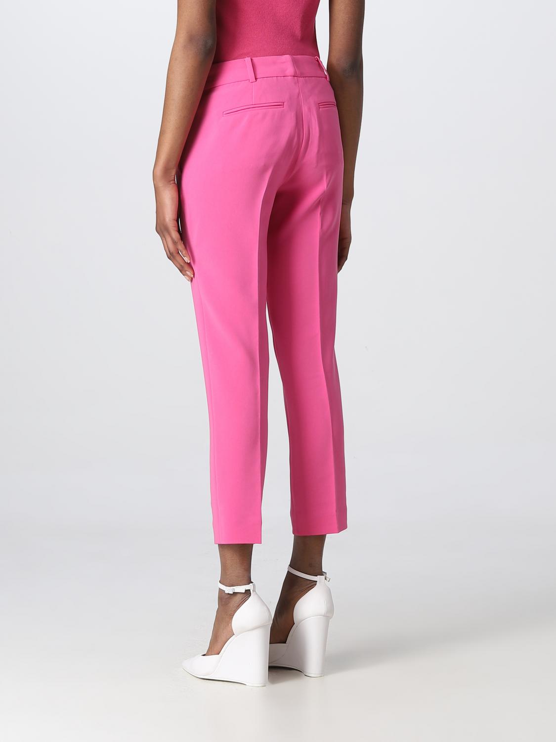 MICHAEL KORS: pants for woman - Cherry | Michael Kors pants MR330CLENX  online on 