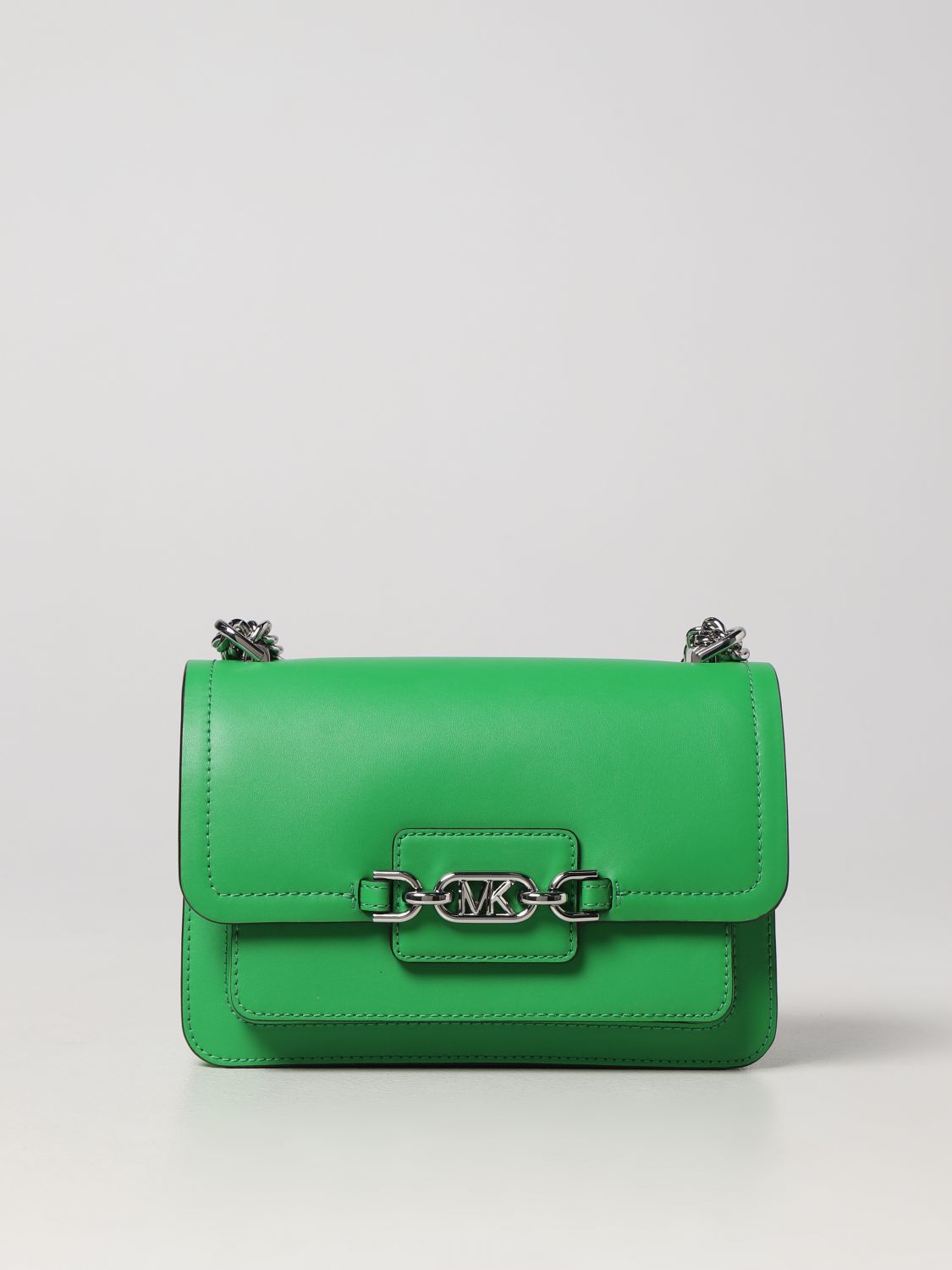 MICHAEL KORS: shoulder bag for woman - Green | Michael Kors shoulder bag  30S2S7HL3L online on 