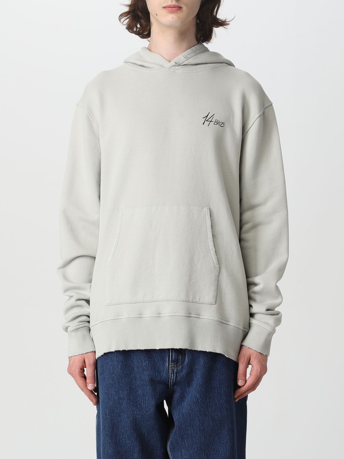 14bros Sweatshirt  Men Color Beige