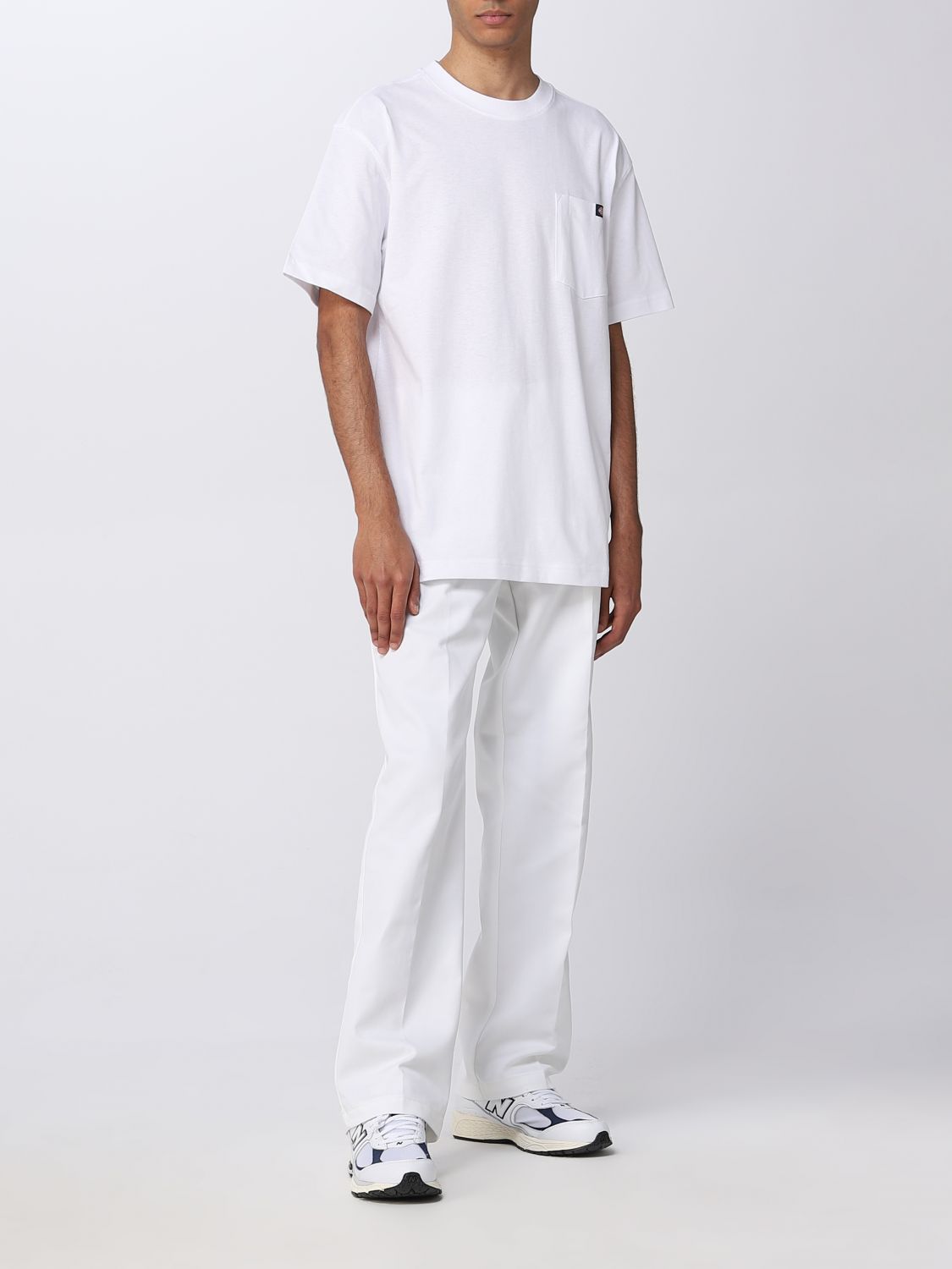 DICKIES: t-shirt for man - White | Dickies t-shirt DK0A4TMO online on ...