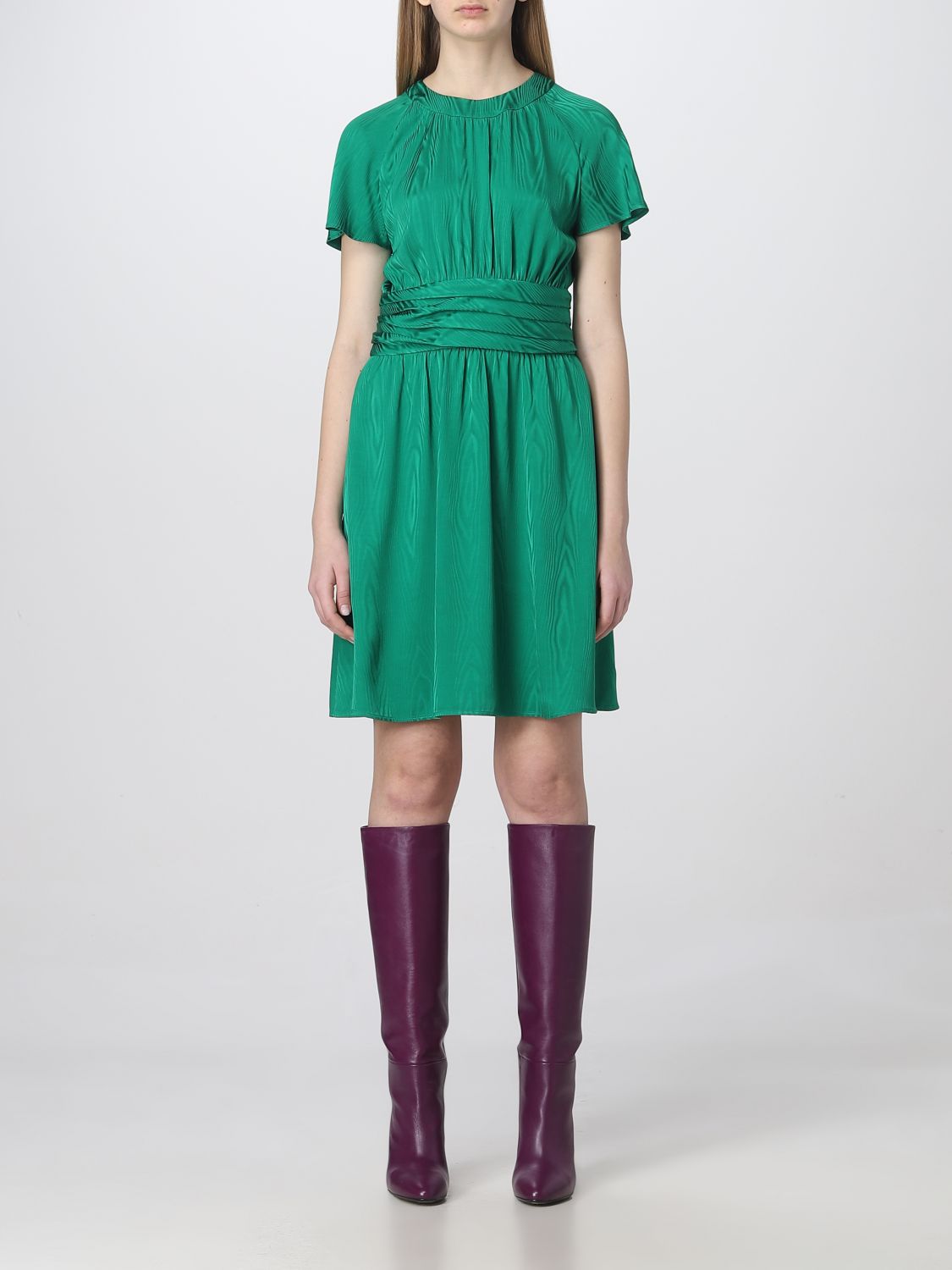 Kleid Boutique Moschino: Boutique Moschino Damen Kleid grün 1