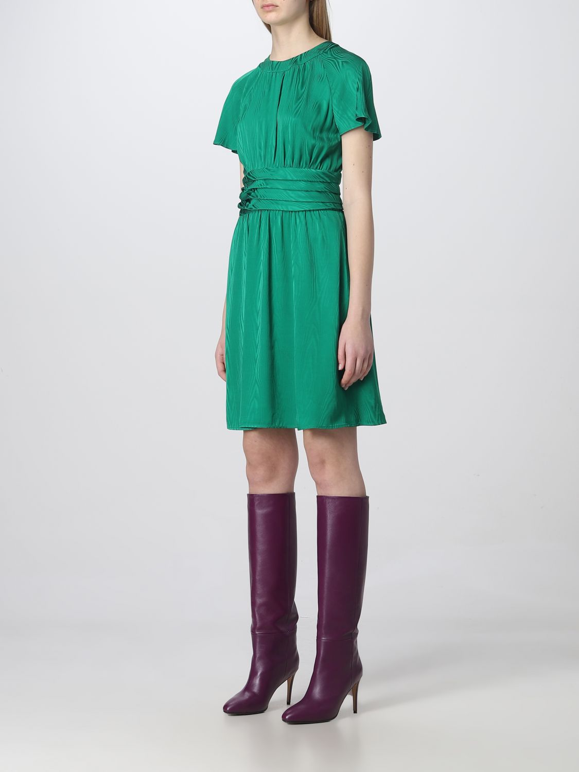Kleid Boutique Moschino: Boutique Moschino Damen Kleid grün 3