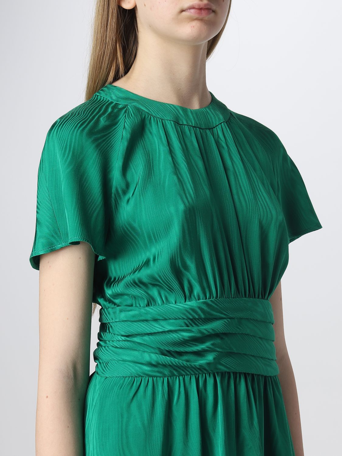 Kleid Boutique Moschino: Boutique Moschino Damen Kleid grün 4